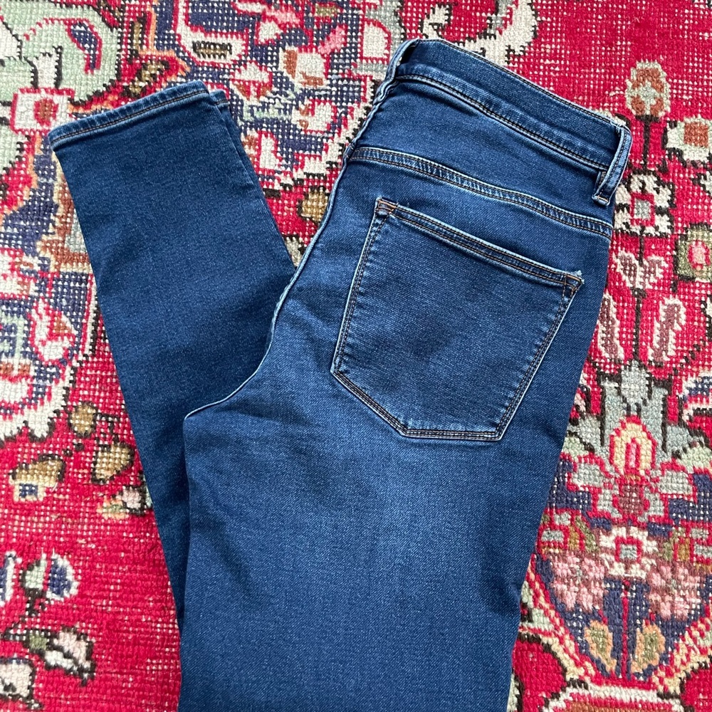 JCREW tall high waist skinny jeans